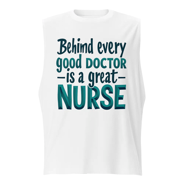 Empowering Nurse Muscle Tank product image (1)