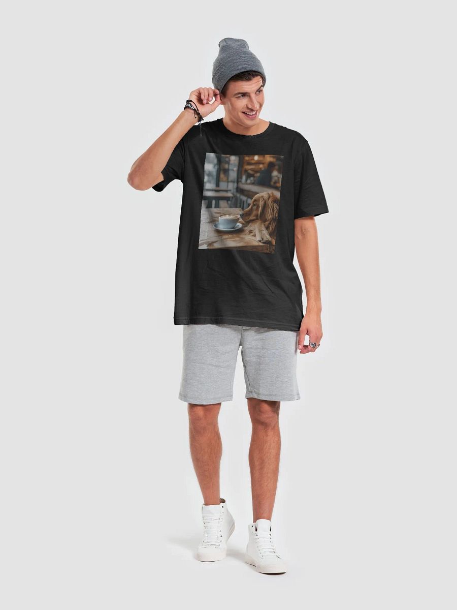 Café Dog T-Shirt | Coffee & Canine Lover Tee | Perfect for Pet Owners Who Love Coffee product image (6)