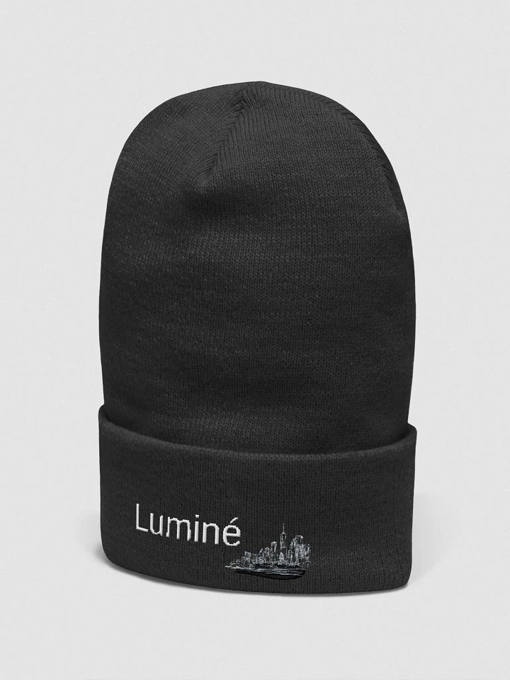 Luminé Dark Cuffed Beanie product image (2)