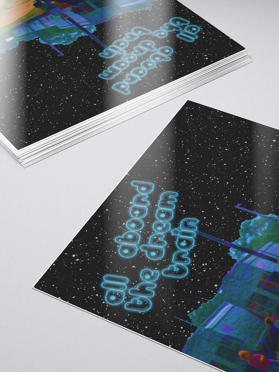 All Aboard the Dream Train Sticker product image (5)