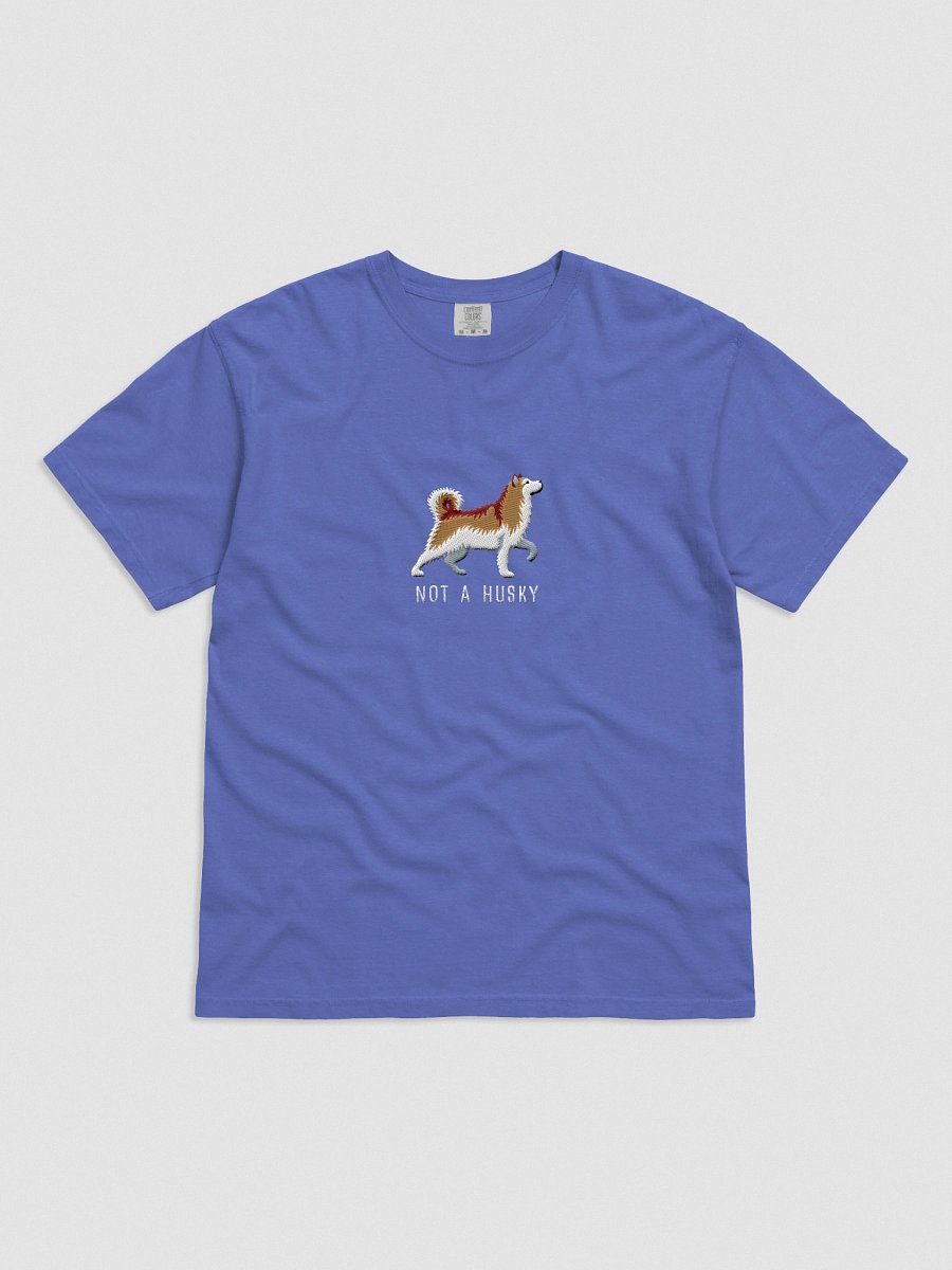 Not a Husky T-Shirt(Embroidered) of an Alaskan Malamute(Brown & White) product image (41)