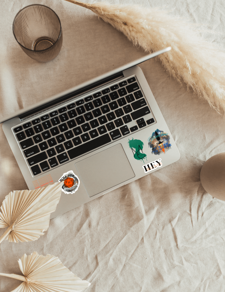 Flared base sticker product image (1)