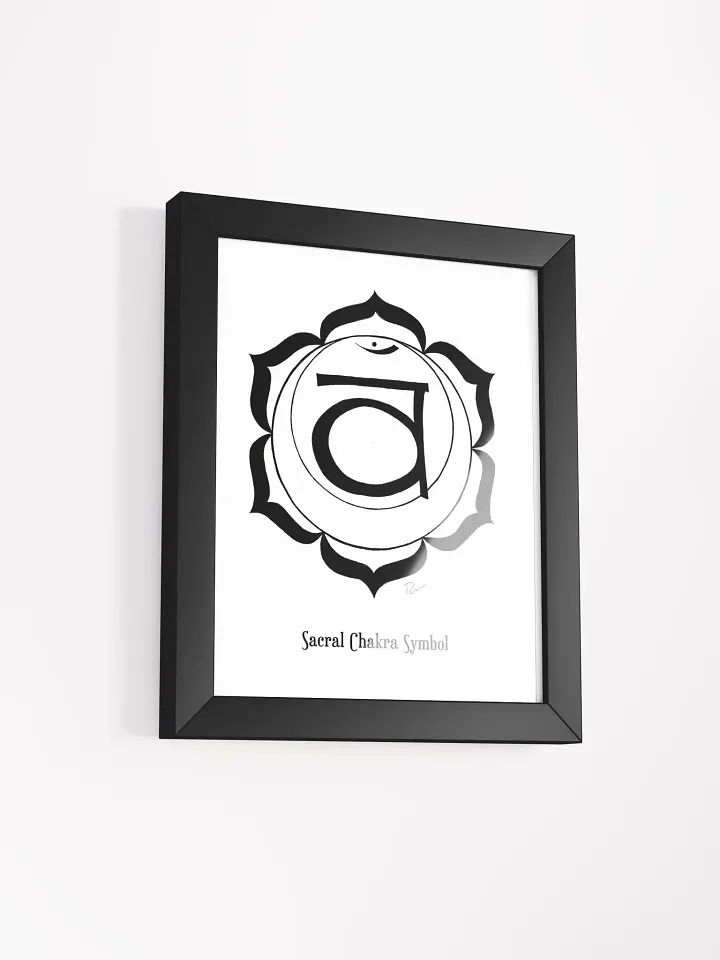 Sacred Chakra Framed Art product image (2)