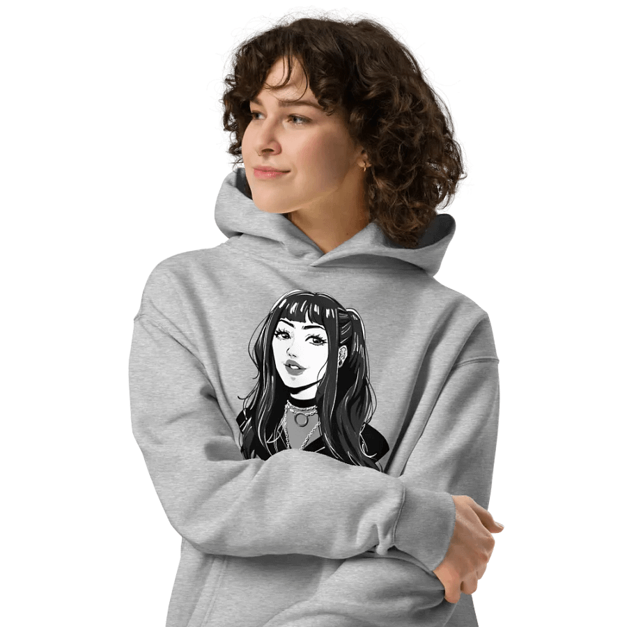 Maplemomo Portrait Oversized Hoodie product image (34)