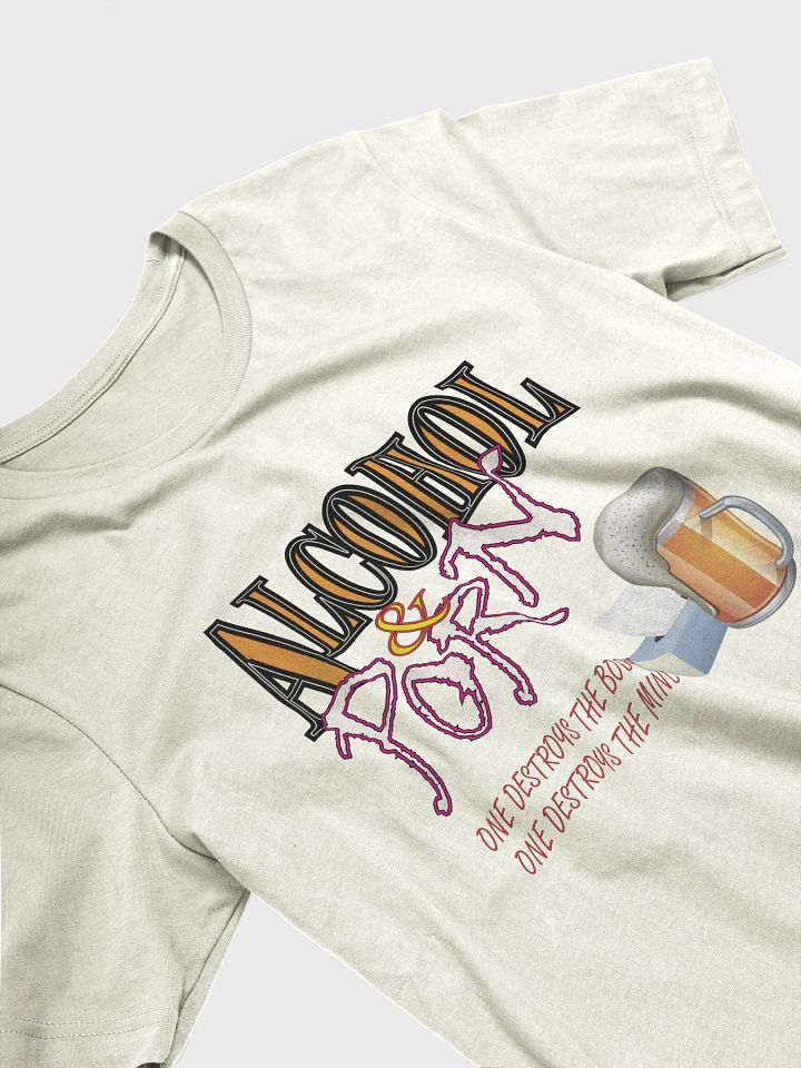 Alcohol & Porn - Bella+Canvas Supersoft T-Shirt product image (2)