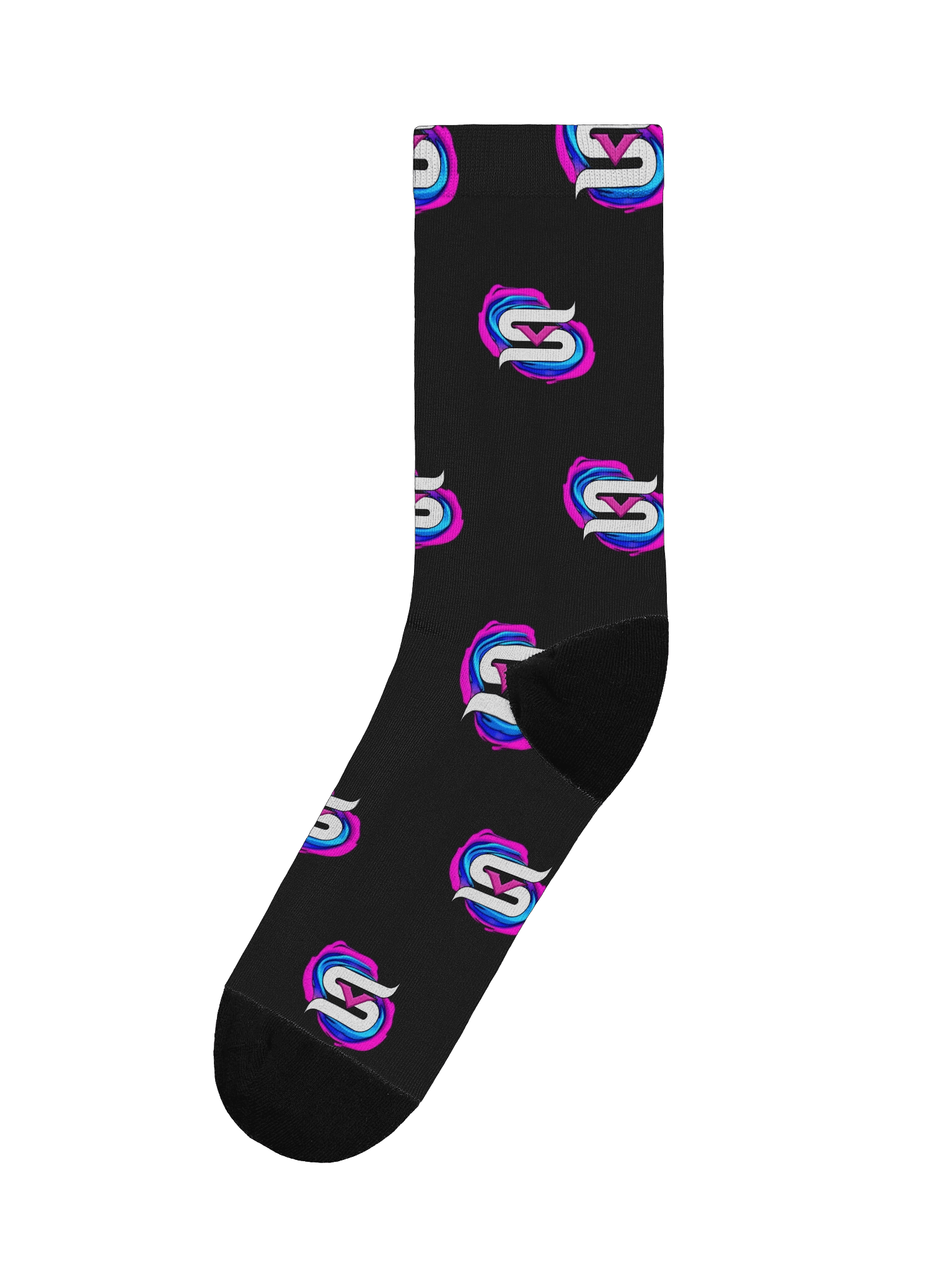 Eco-Chic Abstract Crew Socks product image (1)