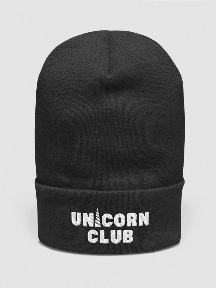 "The Unicorn Club" Beanie - White Horn product image (1)