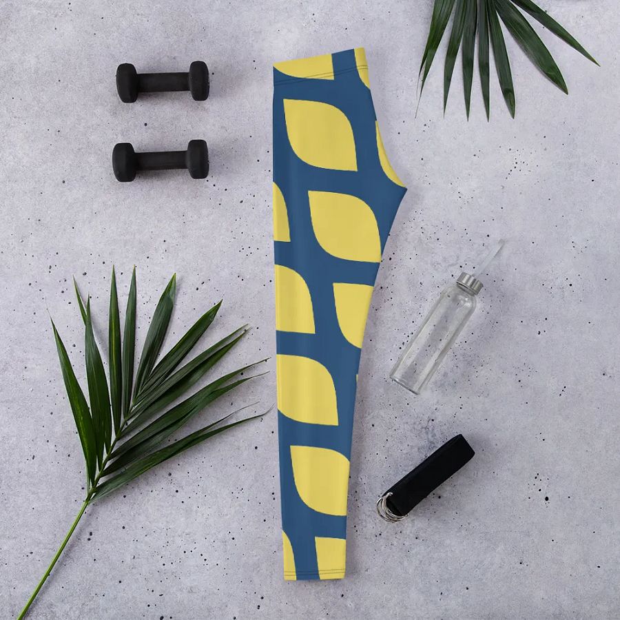 Leafy Blues All-Over Leggings product image (2)