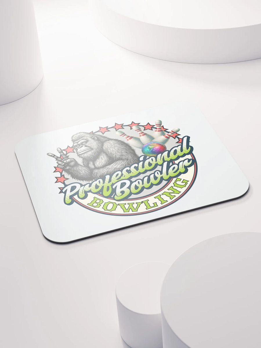 Professional Bowler Sasquatch Bowling Mouse Pad product image (4)
