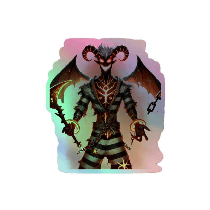 Kryme’s Infernal Holographic Sticker ✨🔥 product image (2)
