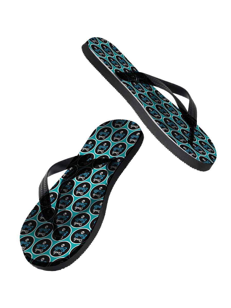 Donde Bailo TV Logo Flip-Flops product image (2)