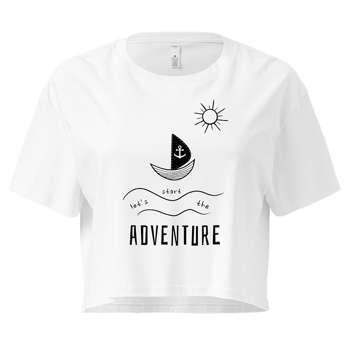 Blackout Chic: Women's Premium Crop Top product image (33)