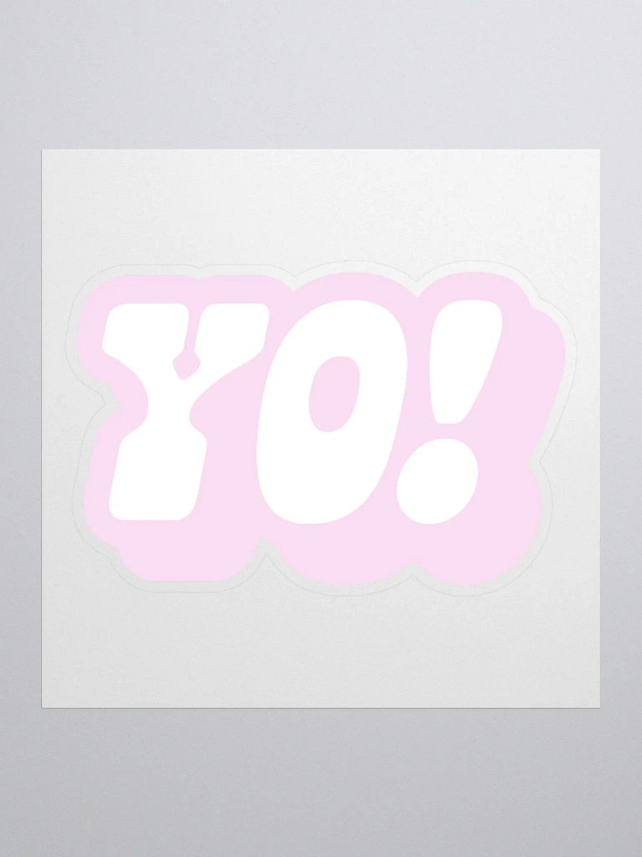 Yo! Sticker product image (1)