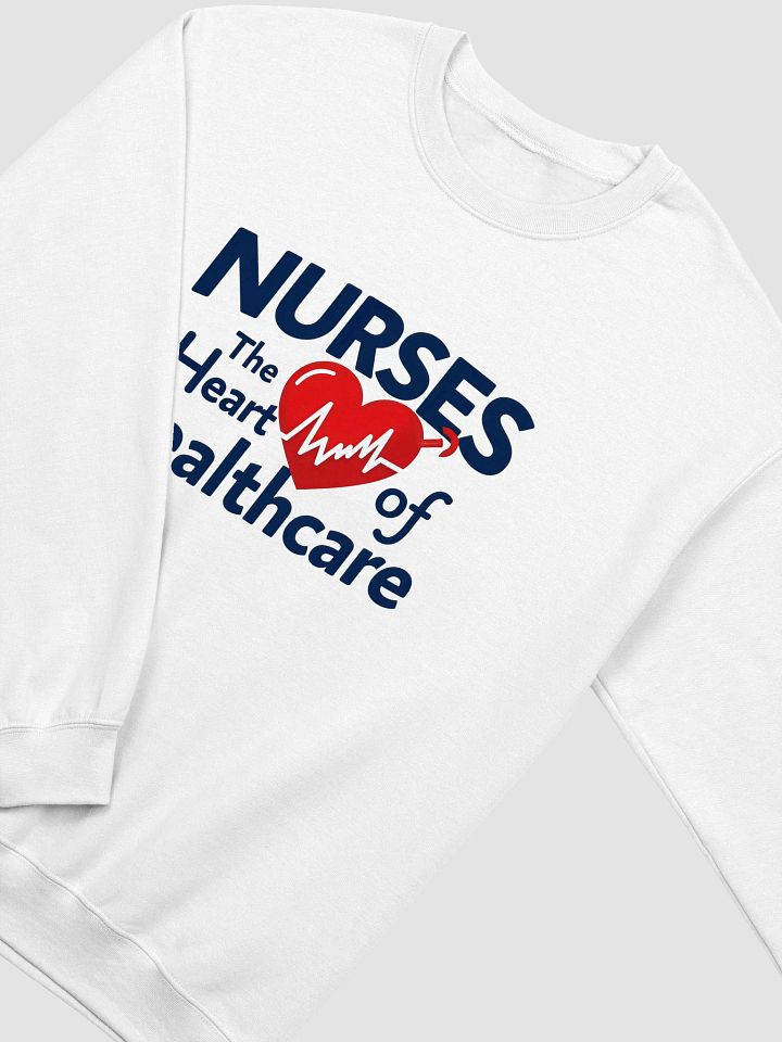 Heart of Healthcare Nurses Crewneck product image (9)
