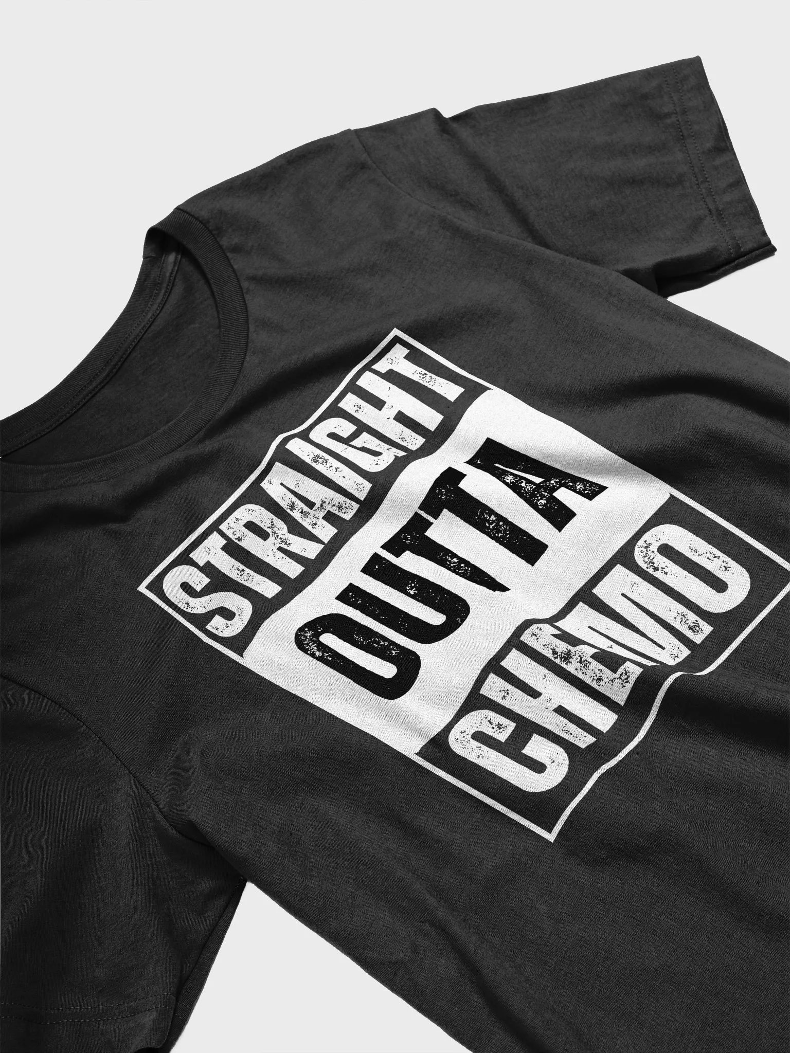 Straight Outta Chemo Shirt Battle Cancer Awareness T-Shirt product image (3)