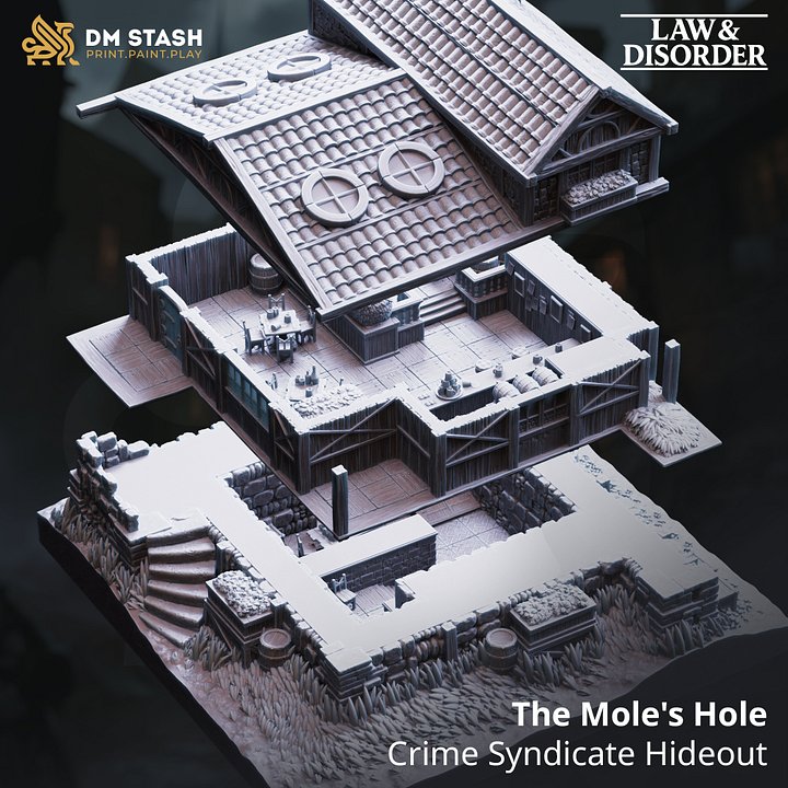 The Mole's Hole - Crime Syndicate Hideout product image (2)