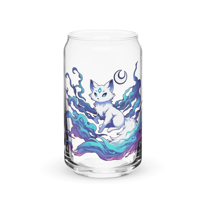 Mystical Moon Fox Can Glass product image (2)