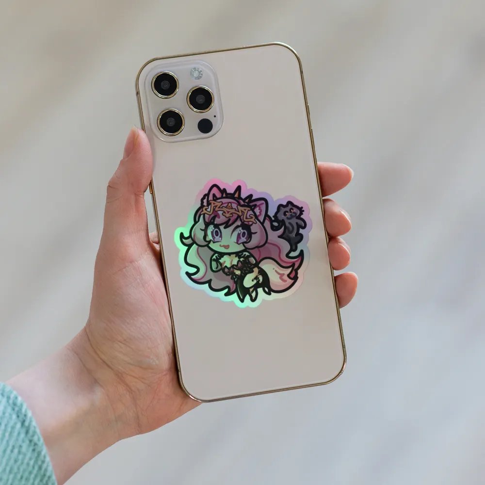 Best Friends Holographic Sticker product image (6)