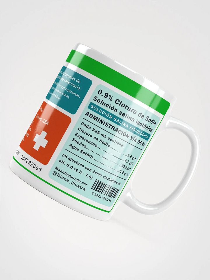 "Lágrimas de estudiante de veterinaria" (SPANISH) Ceramic mug product image (2)