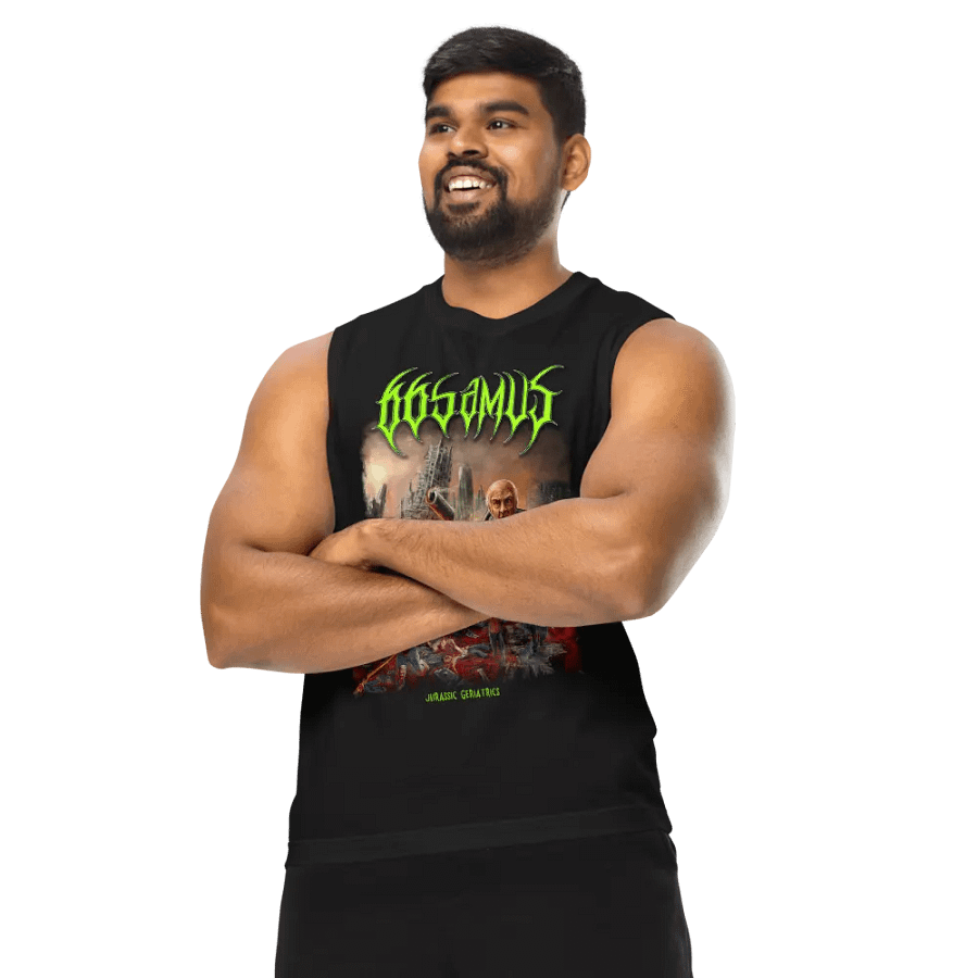 Jurassic Geriatrics muscle tank product image (11)