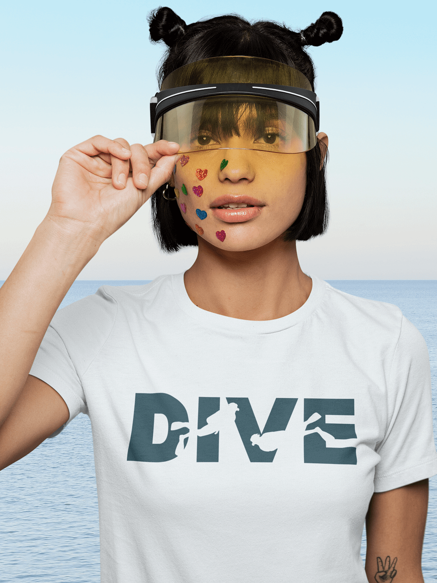 Dive- White T-Shirt product image (1)
