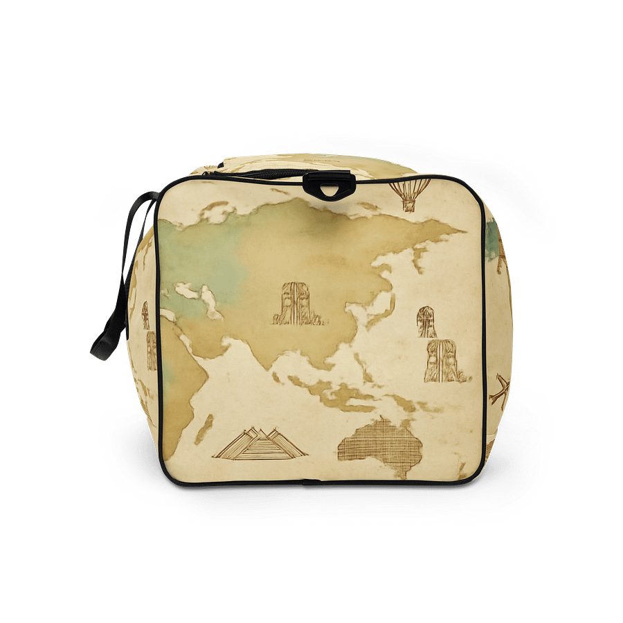 Best Selling - Wanderlust Map All-Over Print Duffle Bag product image (9)