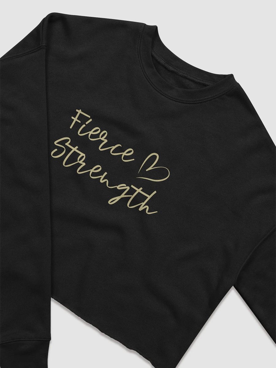 Fierce Strength Heart Crop Sweatshirt product image (4)
