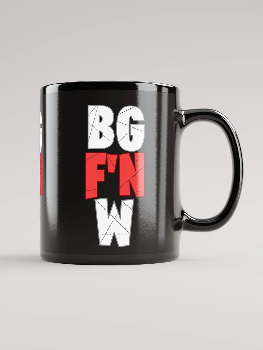 Red FN Black Glossy Mug product image (1)