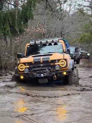 Bigfoot having some fun with Virginia off-road!  #bronco #offroad #water #mud #influencer 