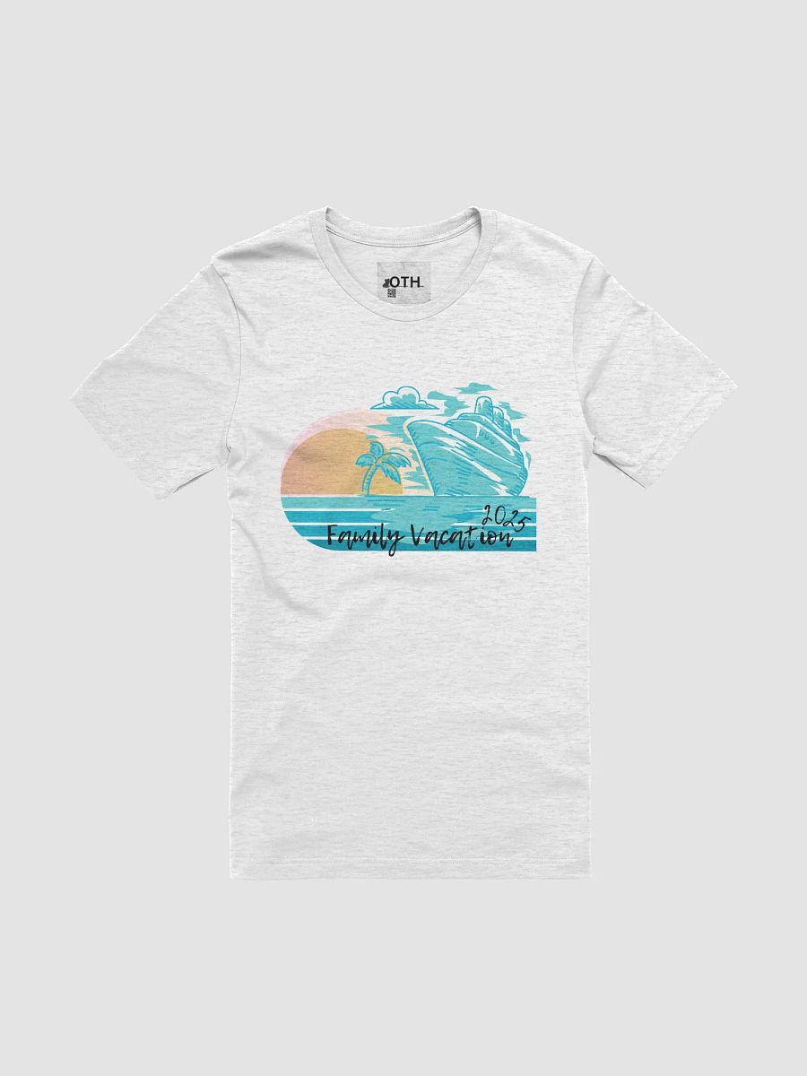Cruise Ship Sunset Family Vacation 2025 T-Shirt product image (4)