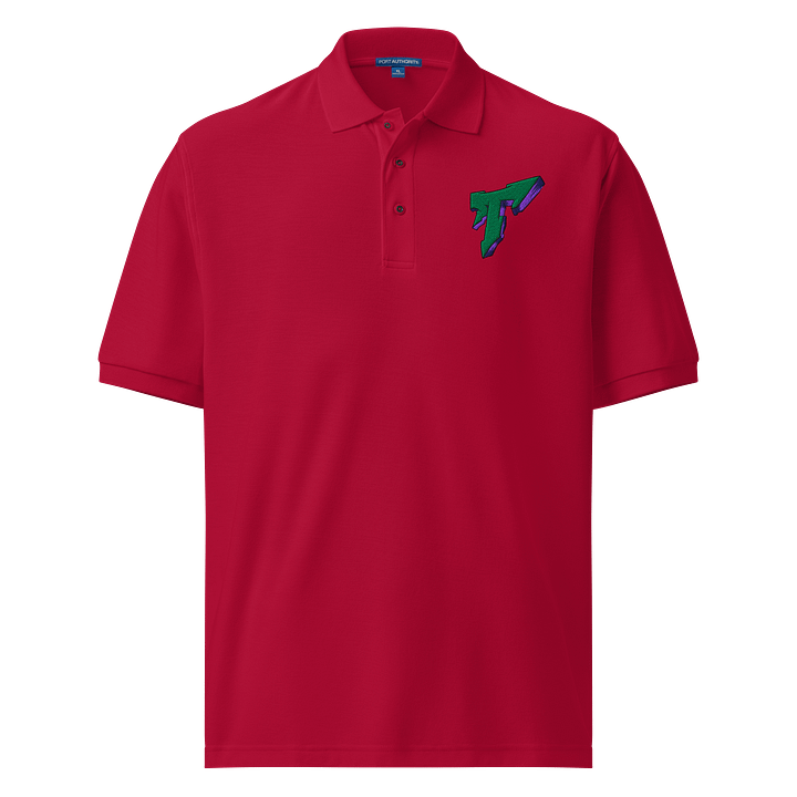 Graffiti Style 'T' Letter Art Polo Shirt product image (1)
