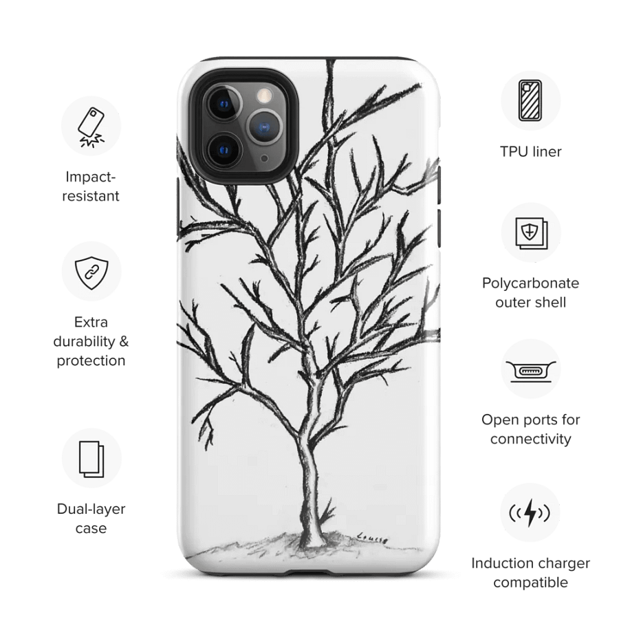 Charcoal Tree iPhone® Tough Case product image (35)