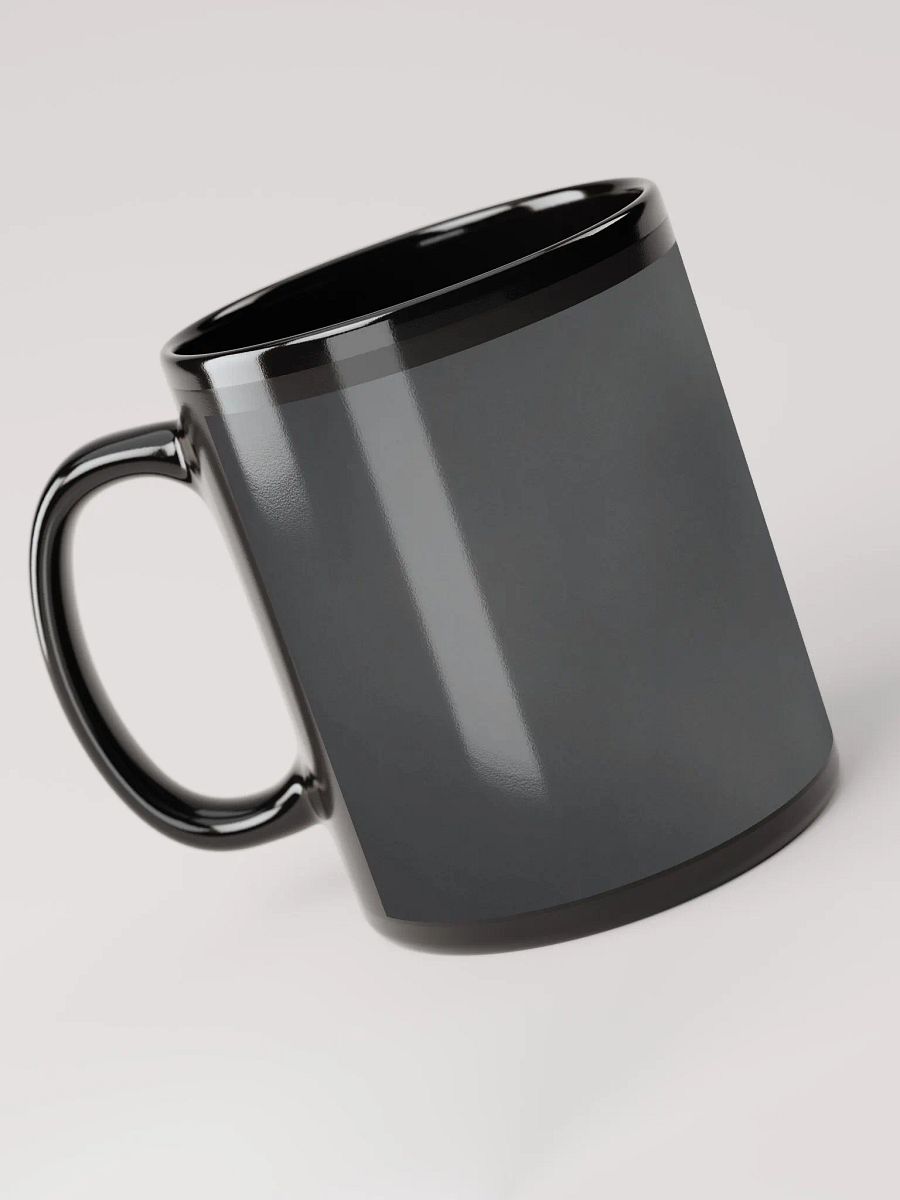 Ethereal Blooms Black Glossy Mug product image (7)