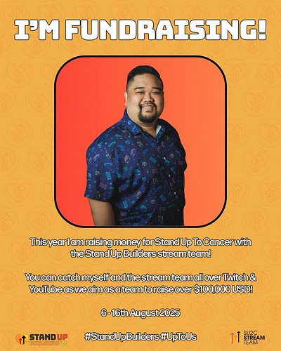 August 6th-16th, I will be joining various streamers on Twitch from LEGO builders, artists, 3D print enthusiasts, gamers, cra...