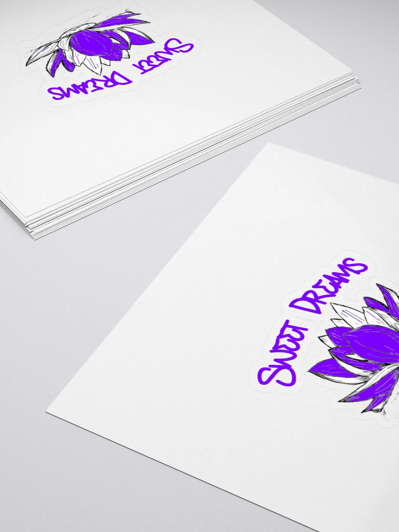 Lotus Dreams Kiss Cut Stickers product image (10)