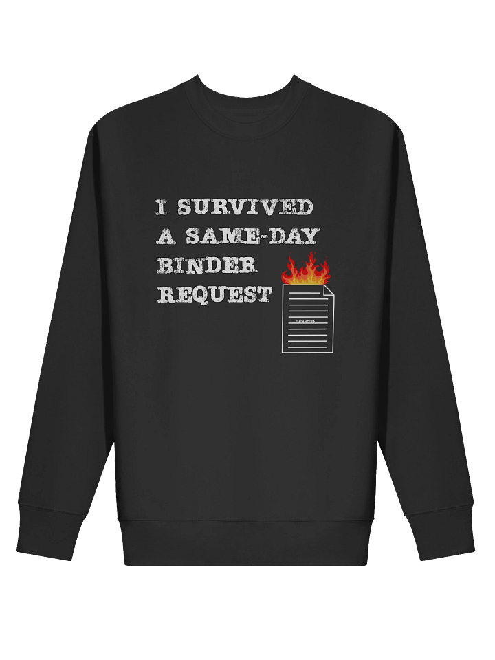 Survived Same-Day Binder Sweatshirt product image (14)