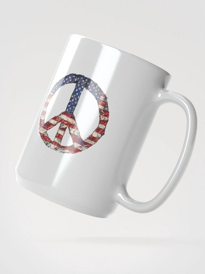 American Flag Peace Mug product image (2)