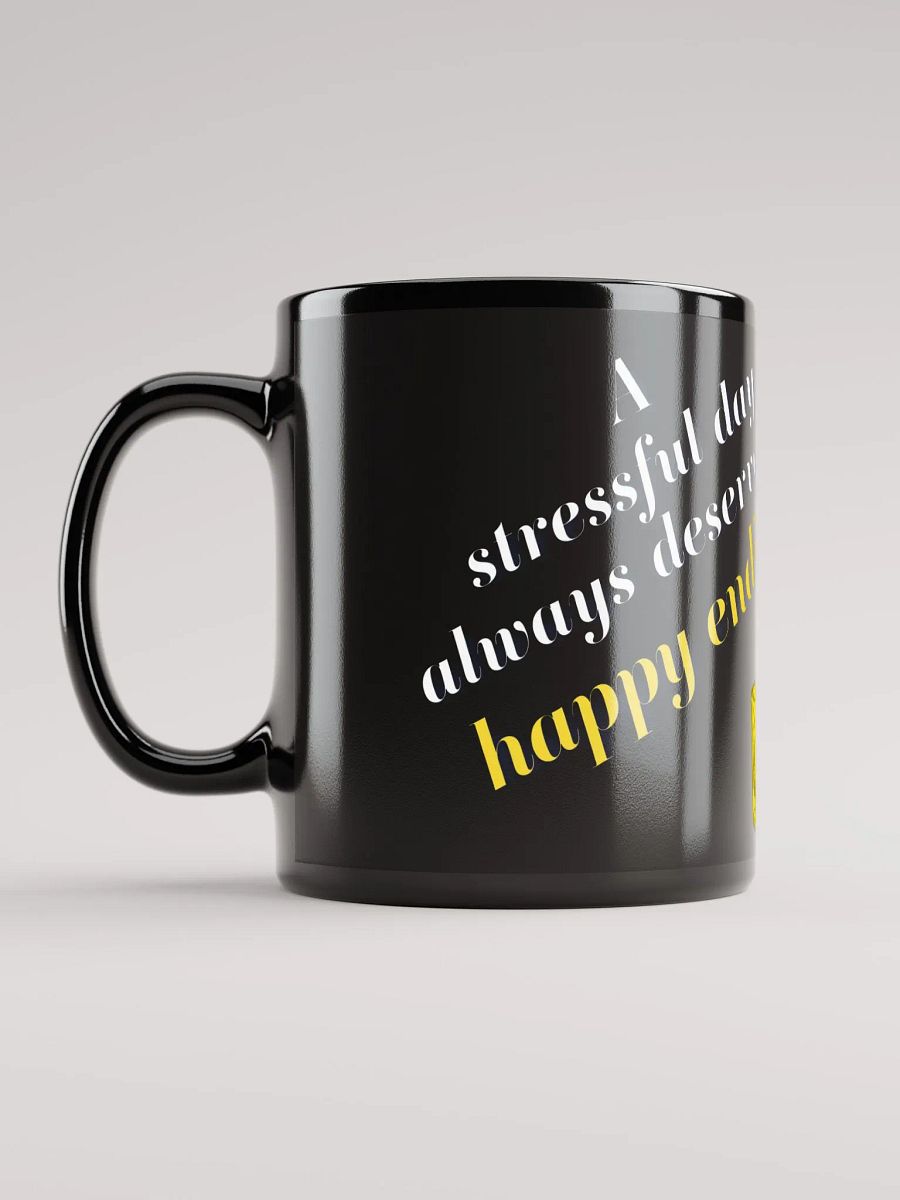 Happy Ending - Black Coffee Mug product image (11)