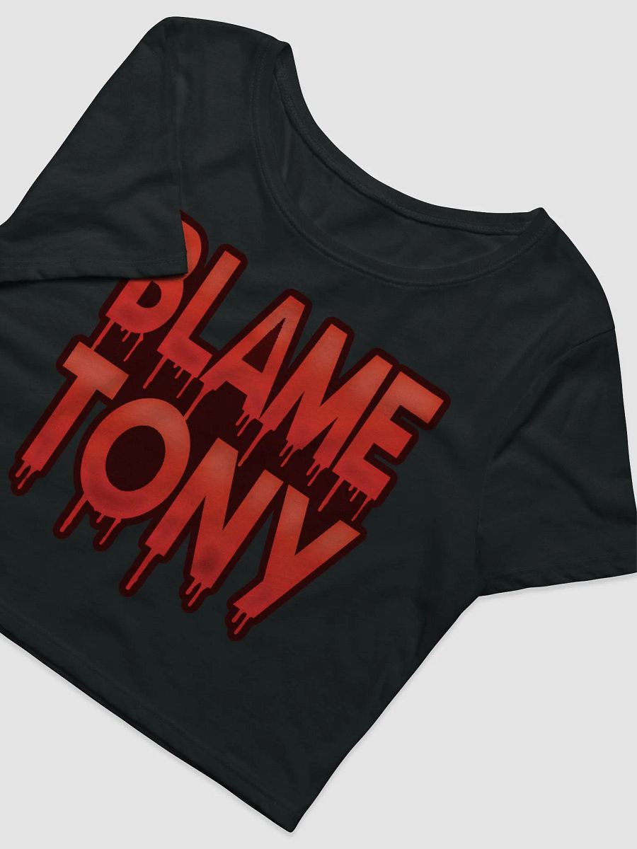 Blame Tony Cropped T-Shirt product image (5)