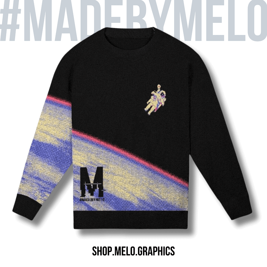 Lost in Space Knit Sweater [Relaxed-Fit] | #MadeByMELO product image (2)
