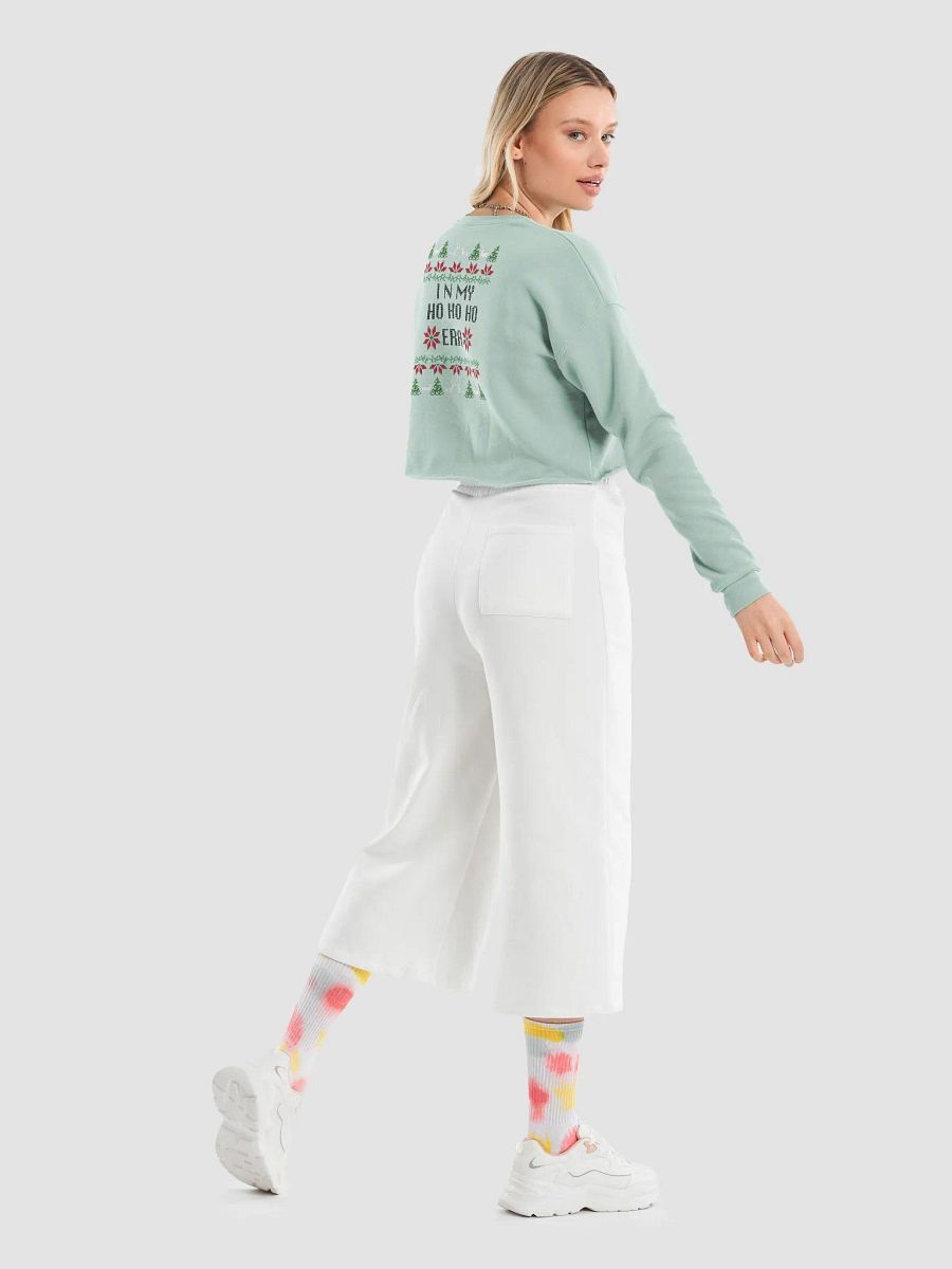 Ho Ho Ho Era Christmas Crop Sweatshirt 🎄 product image (21)