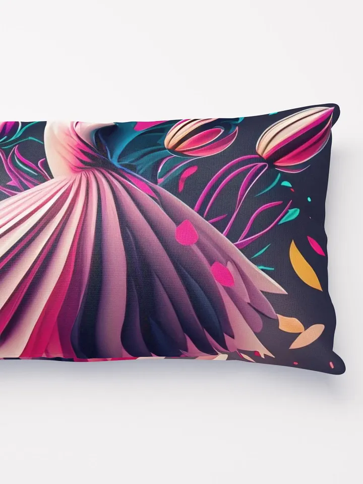 Bohemian Throw Pillow - Earthy Escape with Floral Dance product image (6)