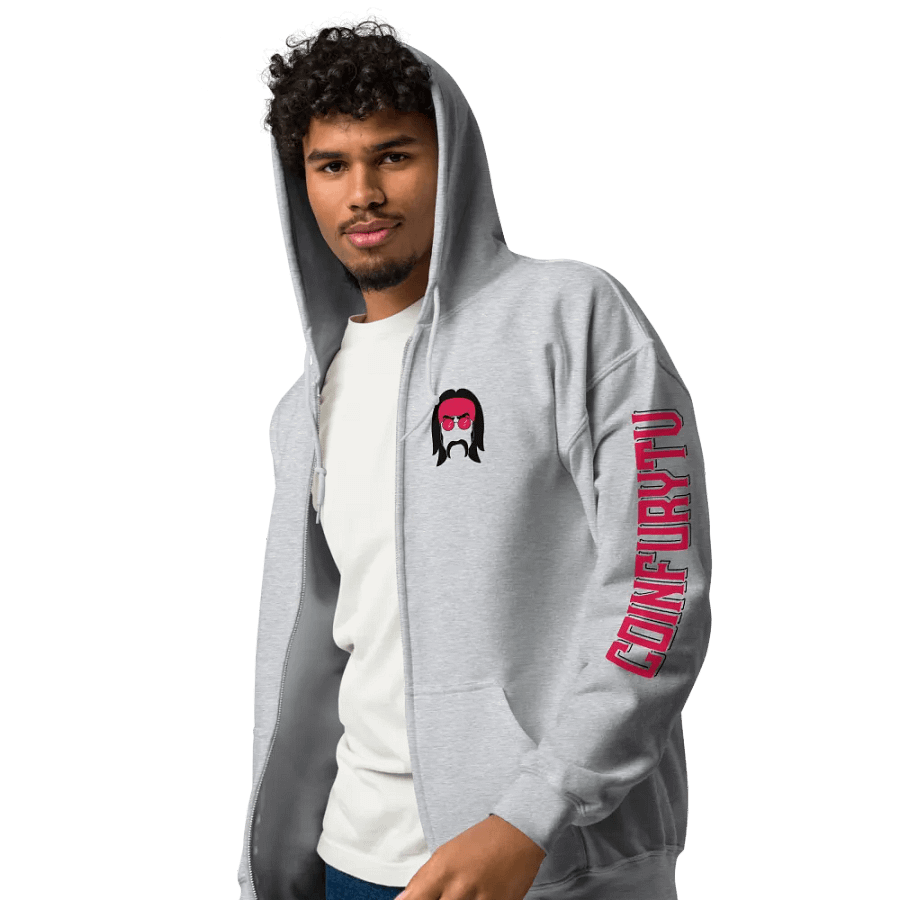 CoinFuryTV Branded FZ Hoodie product image (1)