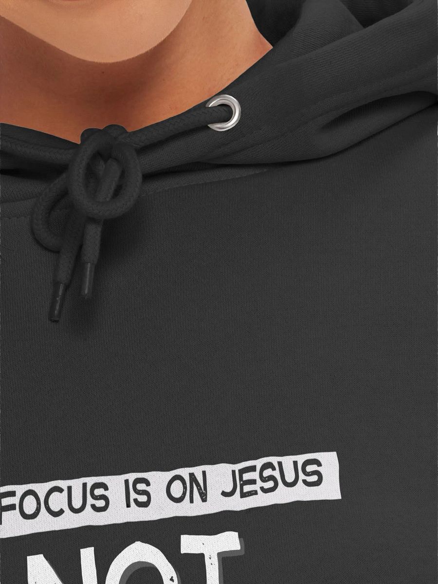 My Focus is on jesus Unisex hoodie product image (4)