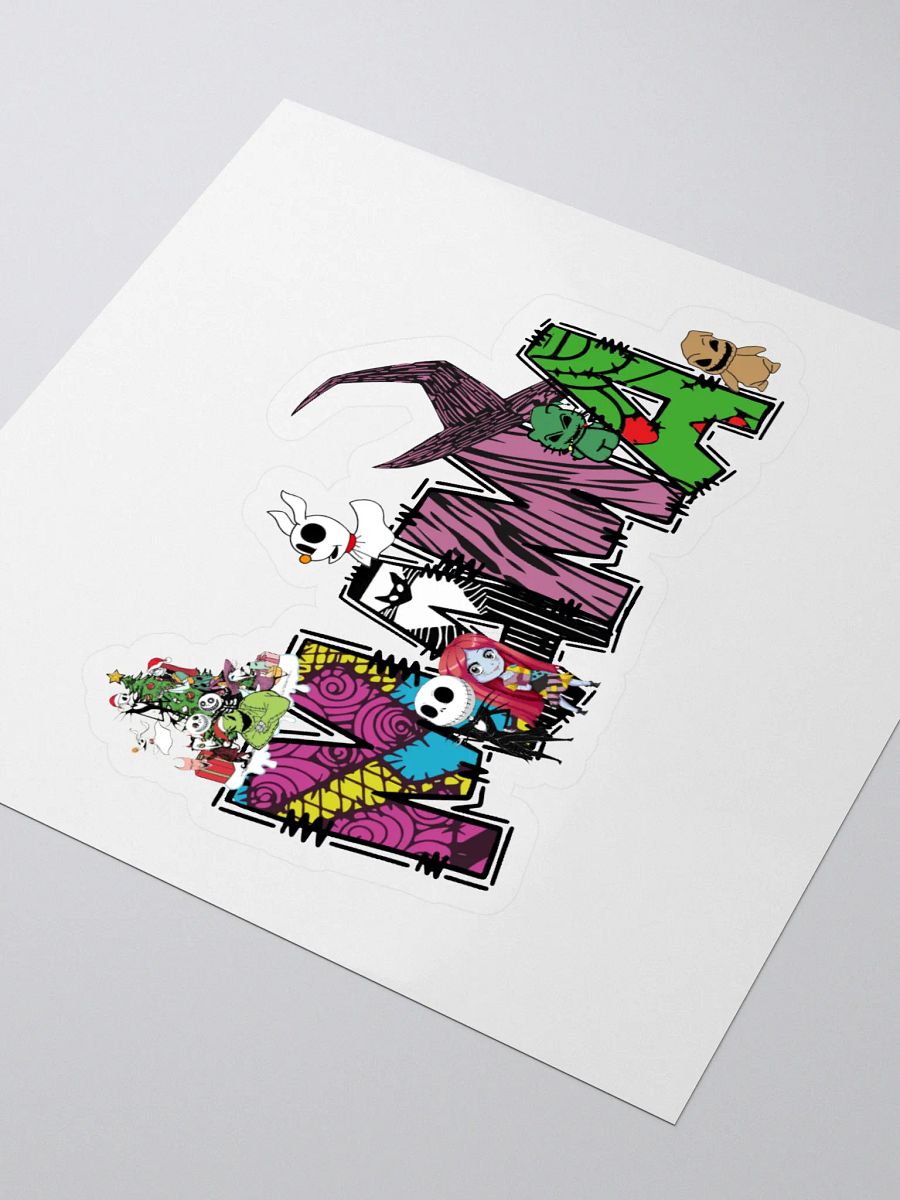Nightmare Before Christmas Kiss Cut Stickers product image (3)