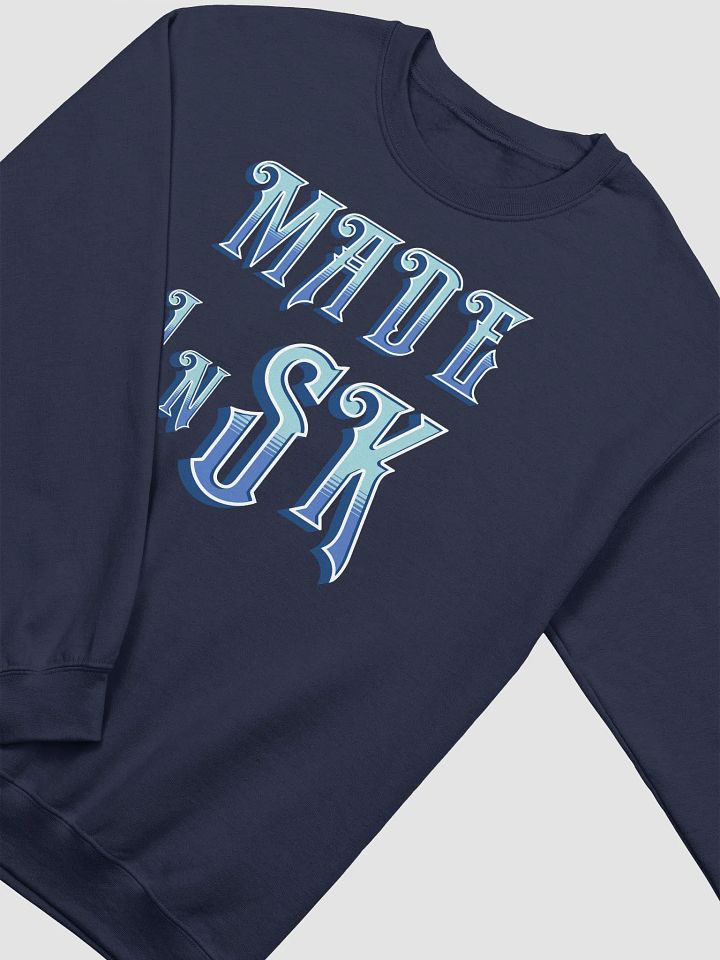 Made In Sk Saskatoon Saskatchewan Stylized Crewneck Sweatshirt product image (14)