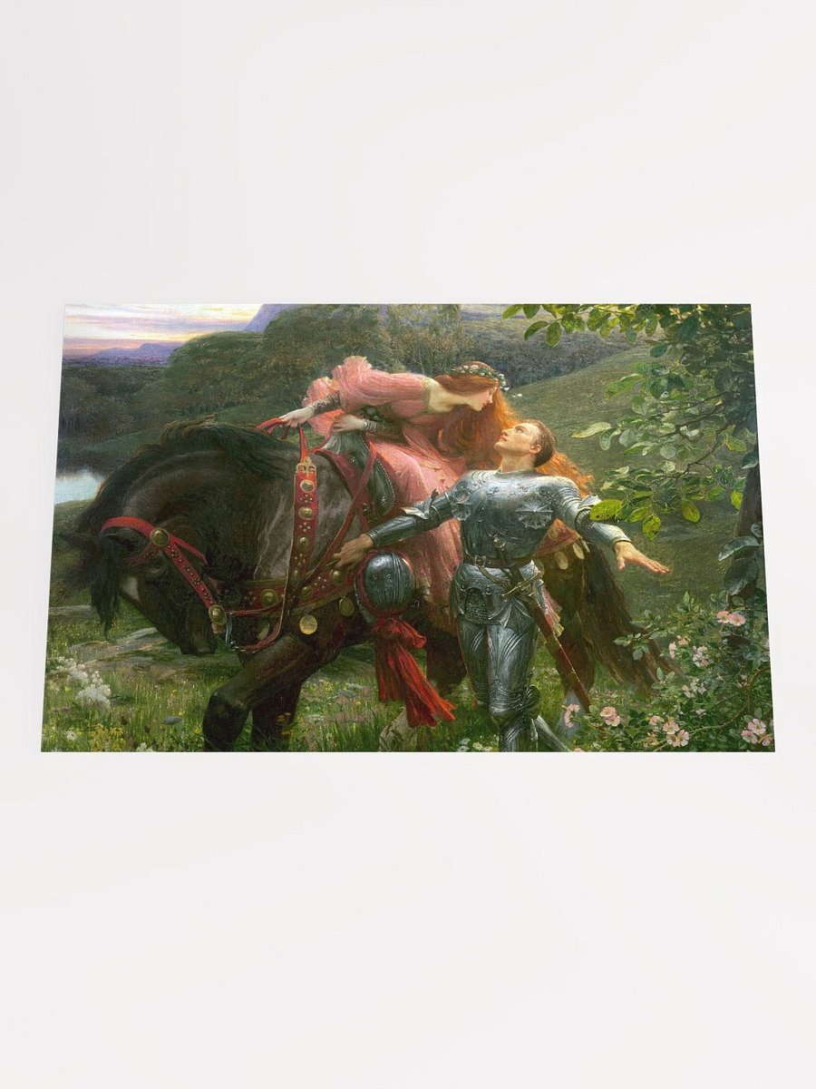 ''La Belle Dame sans Merci'' by Frank Dicksee Poster product image (3)