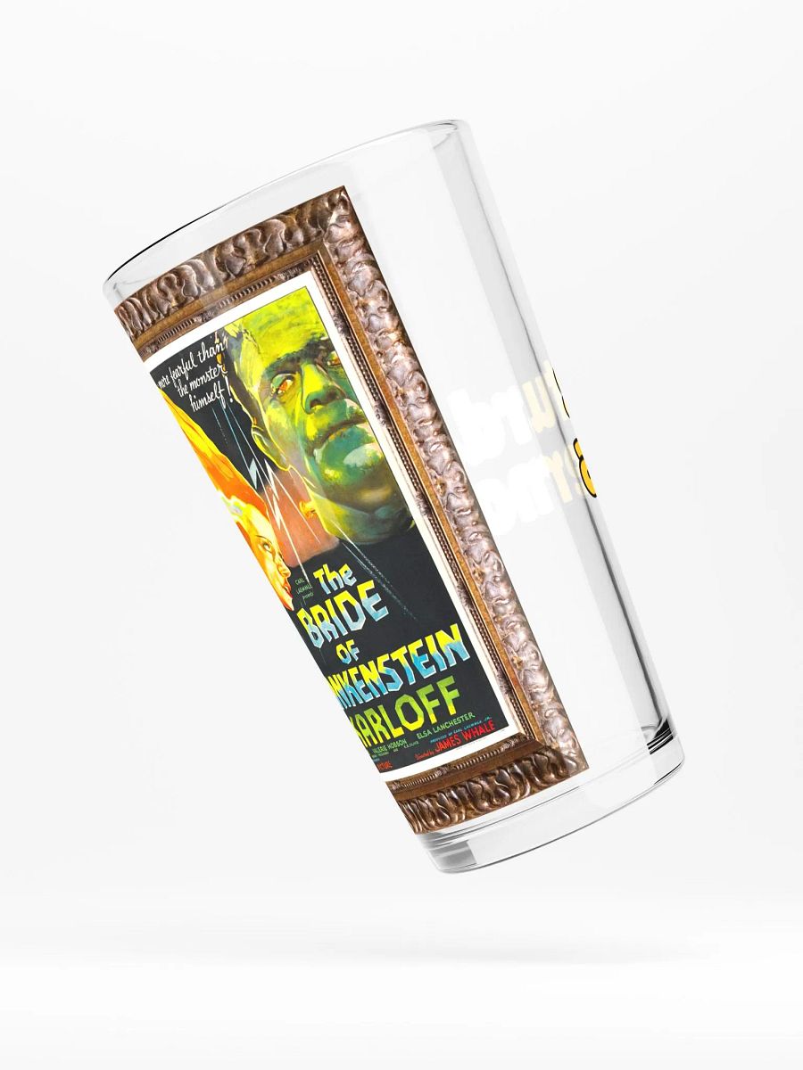 saturday afternoon pint glass: monster's bride product image (4)