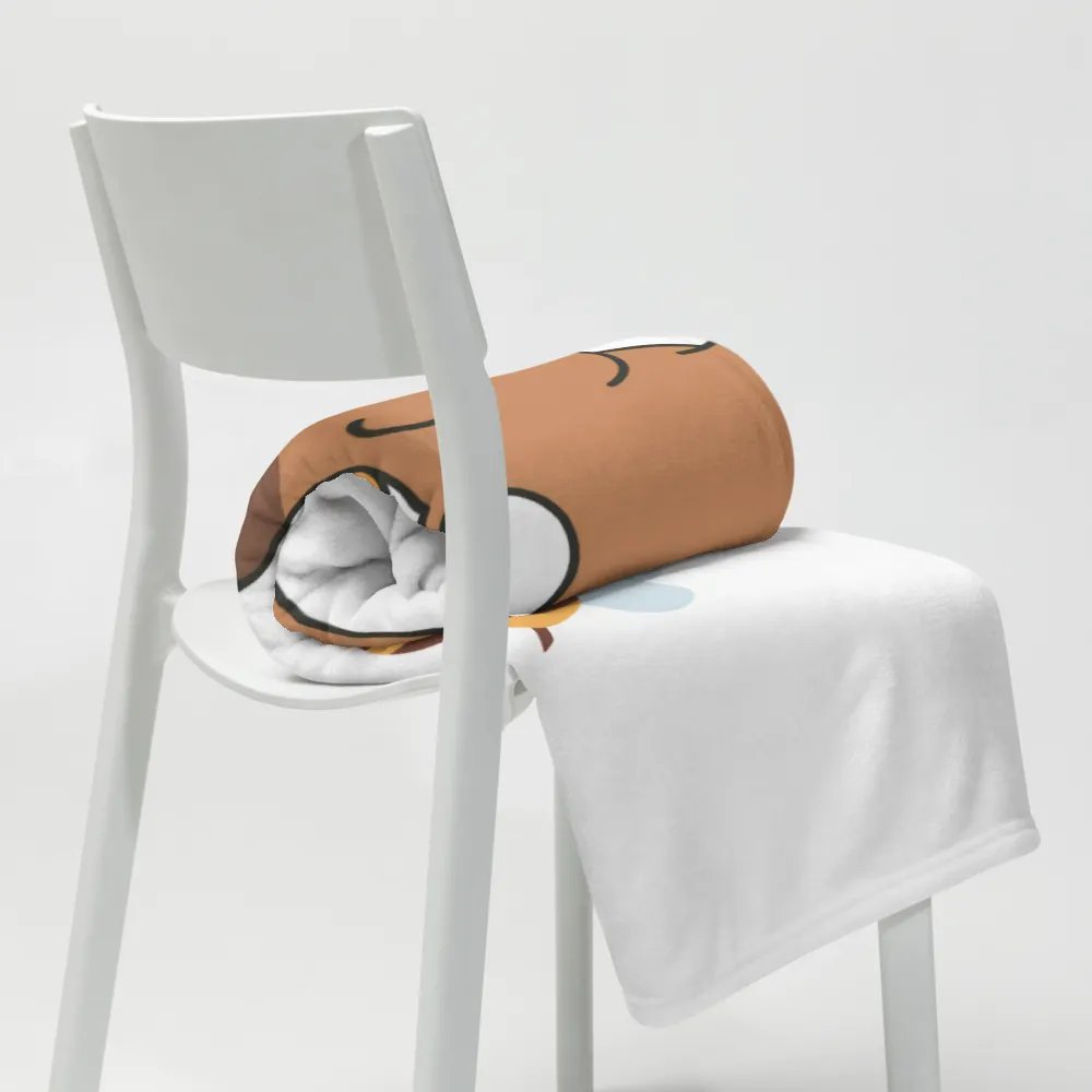 ABC capybara cute blanket product image (8)