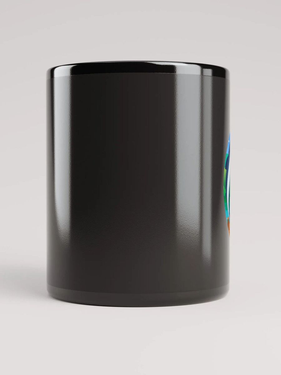 "I Want to Fish Plz" black mug product image (4)